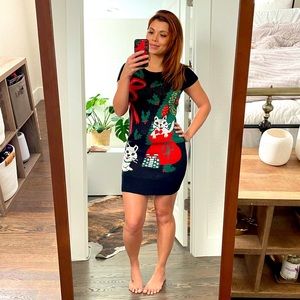 Christmas Sweater Dress